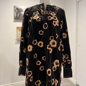 marc jacobs by marc jacobs 80s inspired babydoll mini dress